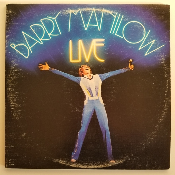 Barry Manilow Live Album Vinyl 2 Disc Lp Record Set ⏺3/$40+Free Shipping🚚 - Picture 1 of 17
